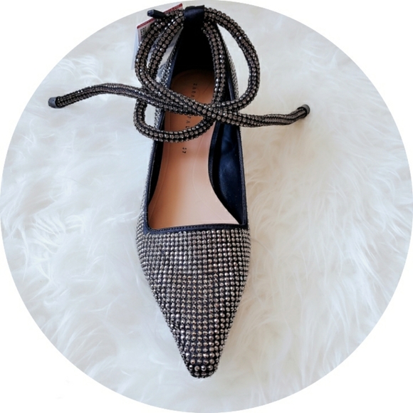 Zara Shoes - Zara embellished shoes Size 6.5 or 37